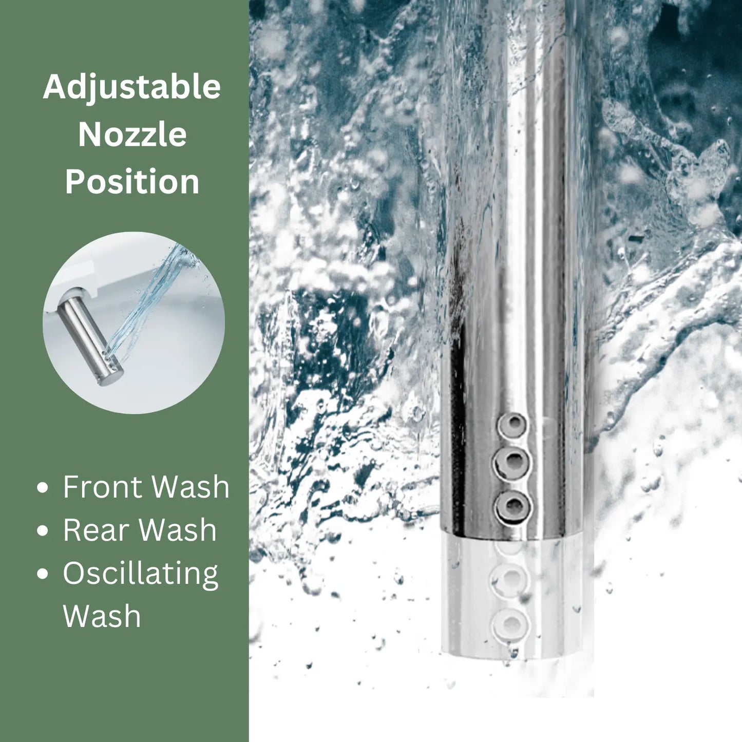 N22 Bidet Toilet Seat - Heated Seat & Dryer - Inus Home USA|Pleasant Living Experience!