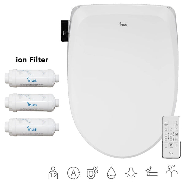 R31 Electronic Bidet+ ion Filter Bundle- Heated Seat & Wireless Remote INUS