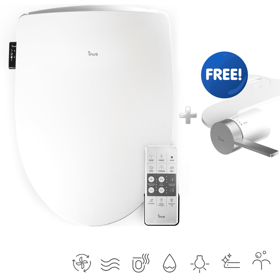 R52 Premium Bidet Bundle - Dryer & Deodorizer INUS